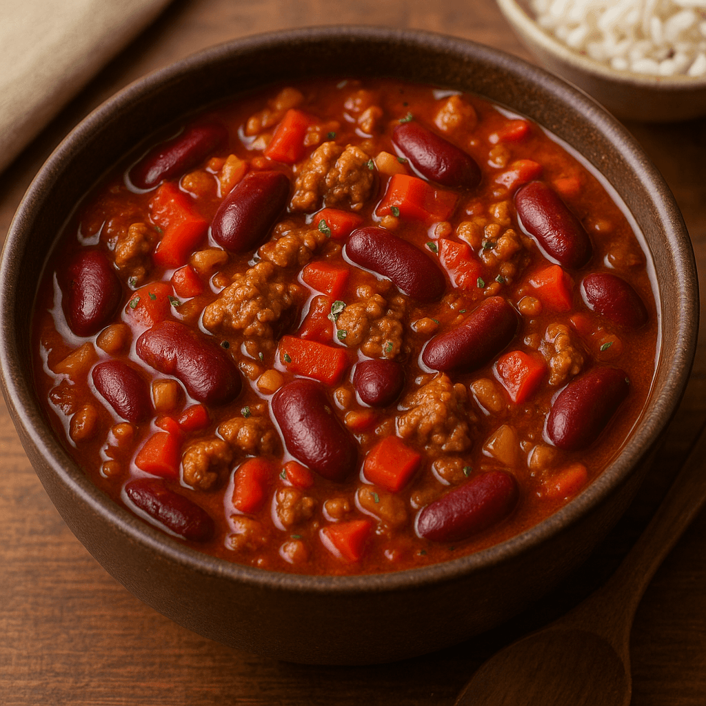 chili con carne fait maison