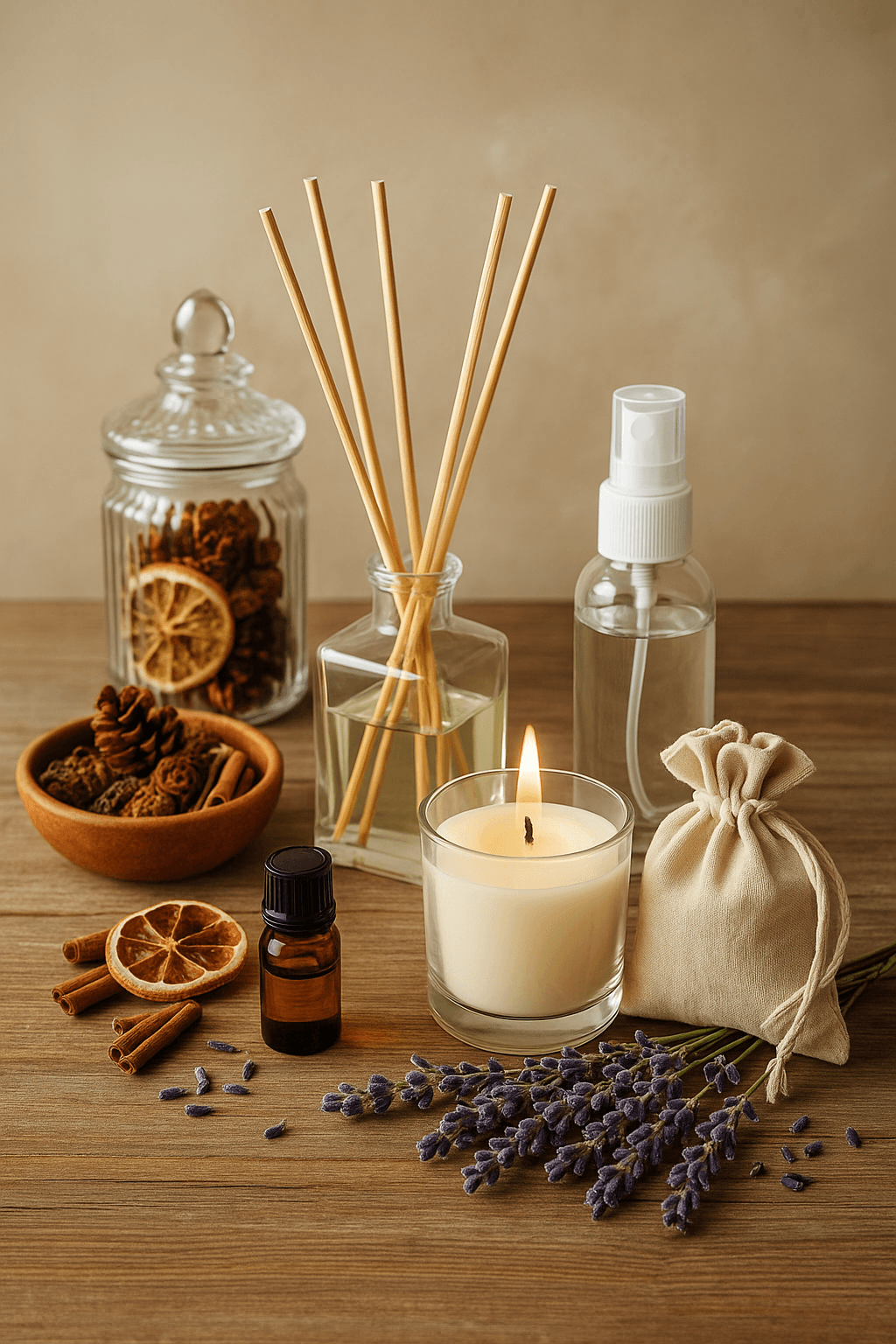 Parfum d'intérieur DIY