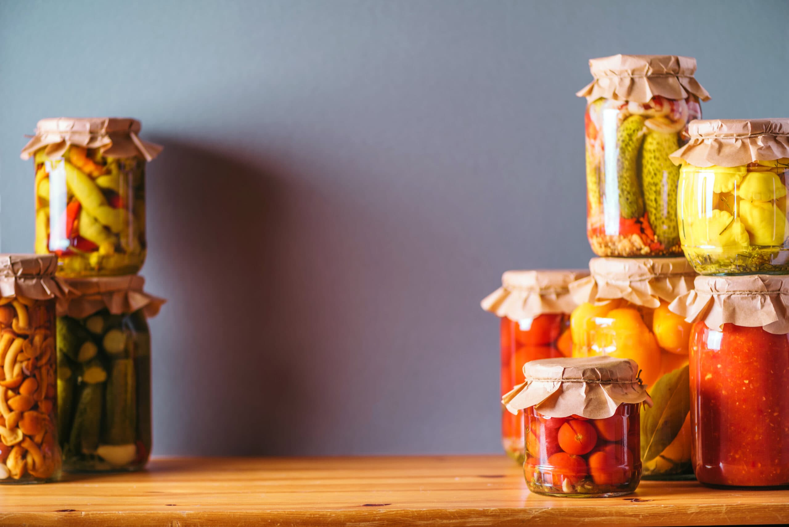 Conserves de légumes